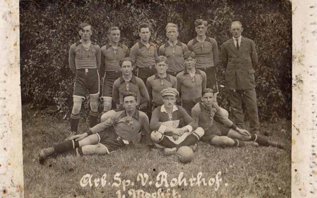 Arbeiter-Sportverein Rohrhof 1. Mannschaft um 1930