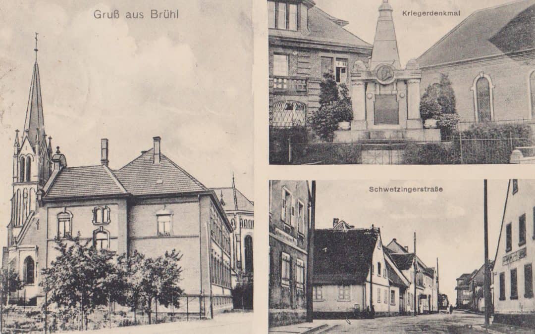 Gruß aus Brühl 1919