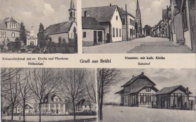 Gruß aus Brühl 1936