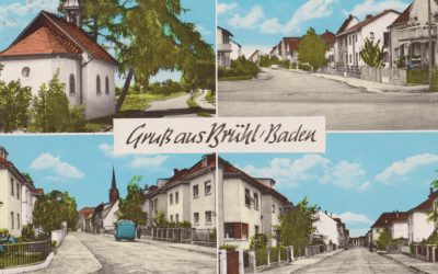 Gruß aus Brühl Baden 1973