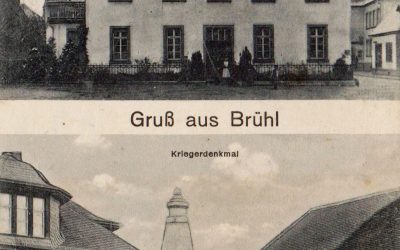 Brühl Baden Schwesternheim Kriegerdenkmal 1917