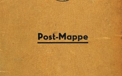 Luward Postmappe 1939