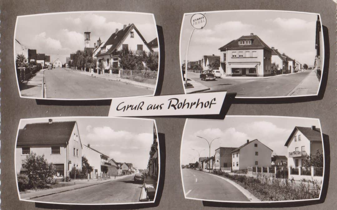 Gruß aus Rohrhof 1964