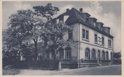 Gasthaus “Zum Luftschiff” MA-Rheinau – Besitzer Otto Langlotz