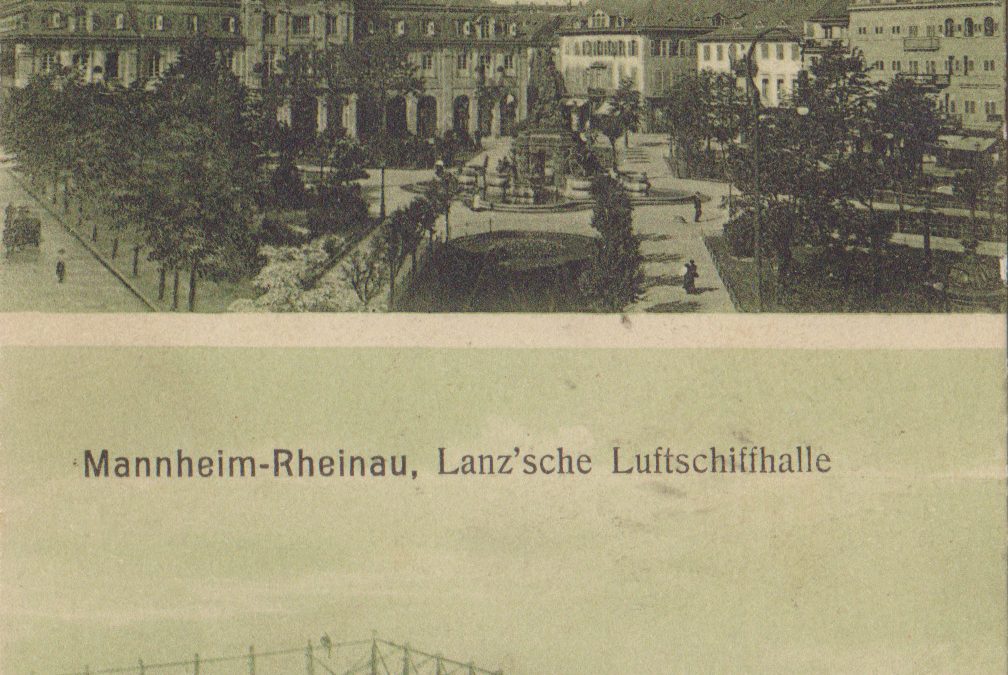 Mannheim-Rheinau, Lanz’sche Luftschiffhalle