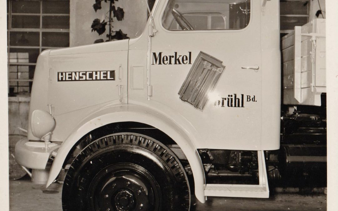 Der Henschel – LKW der Ziegelei Merkel